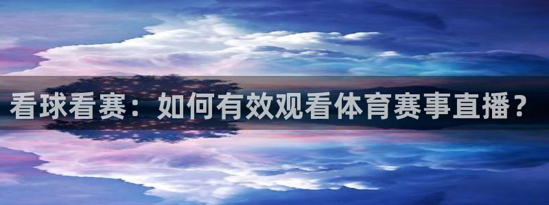 919直播吧体育：看球看赛：如何有效观看体育赛事直播？